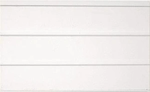 Пласт.вагонка трёхсекц. белая (3м х 0,24м)-241, 1уп.=10шт.