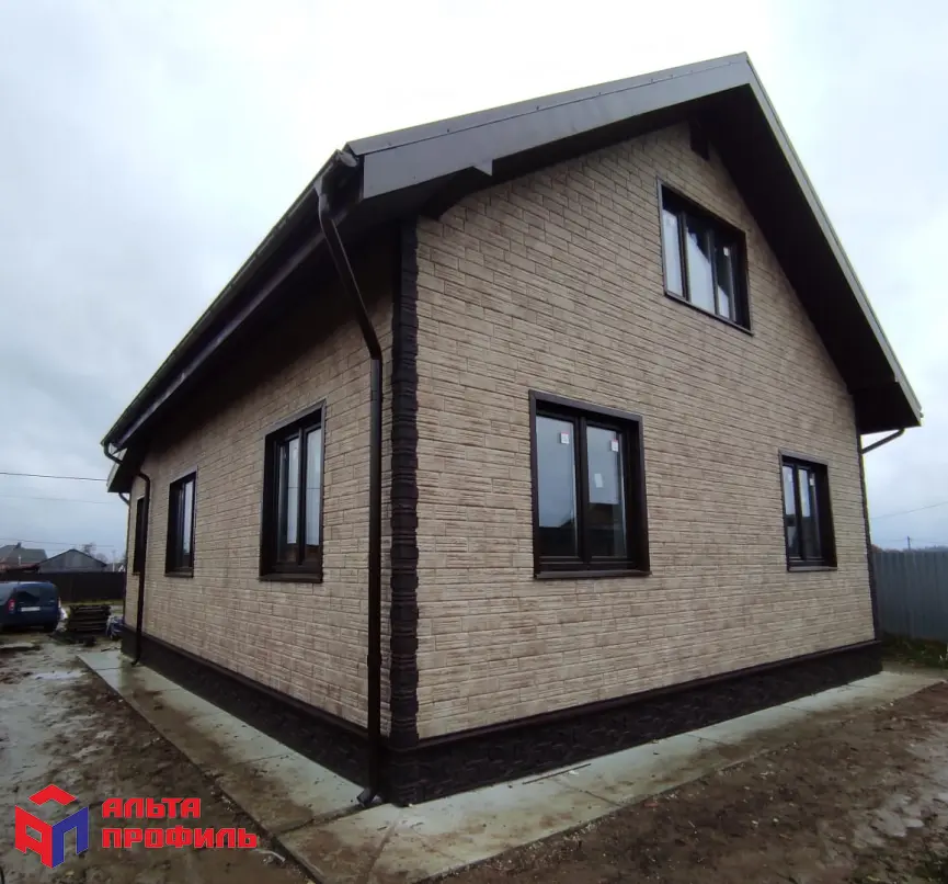 Формованный сайдинг, Сланцевая порода, цвет Слоновая кость