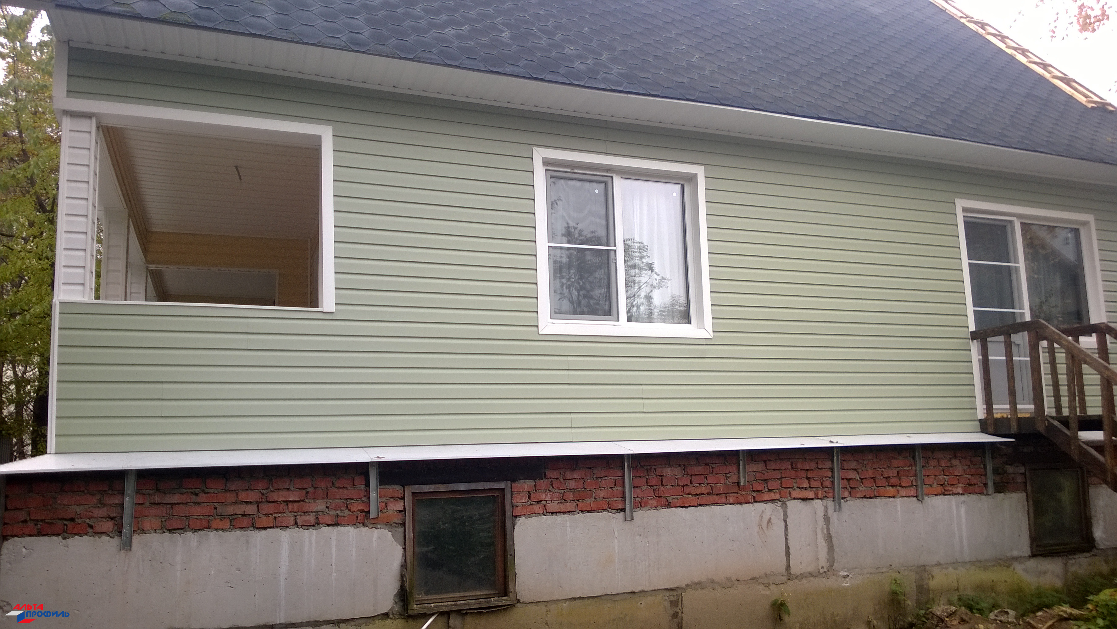 АЛЬТА КЛАССИКА Виниловый сайдинг | салатовый, 3,66м